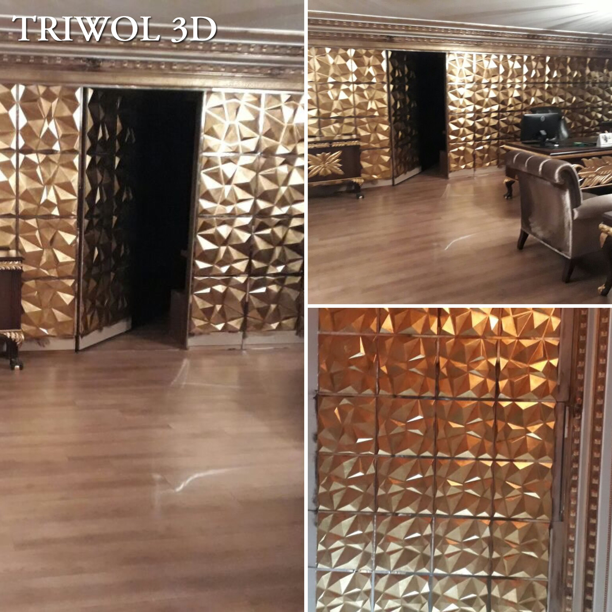 DIAMOND model 3d duvar paneli